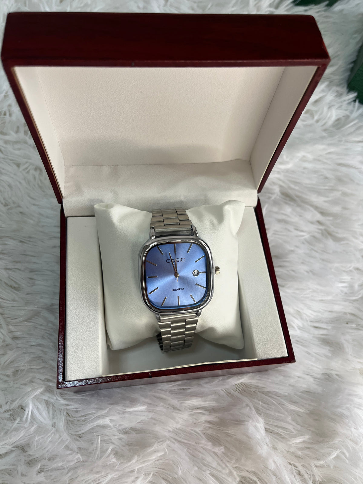 CASIO QUARTZ ACIER COFFRET
