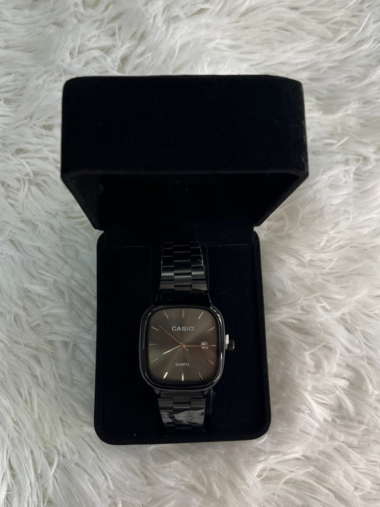 CASIO QUARTZ FULL BLACK
