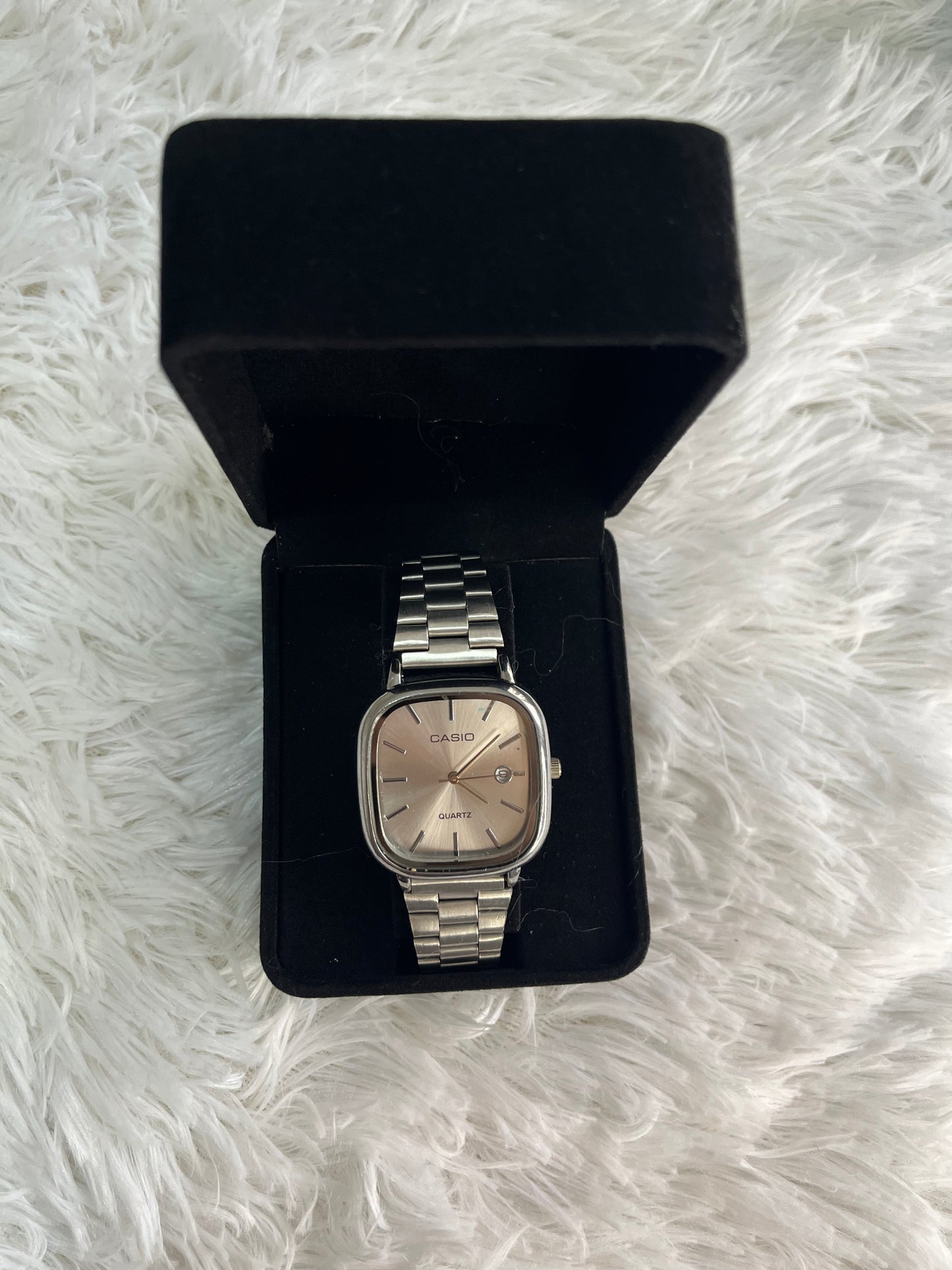CASIO QUARTZ ACIER