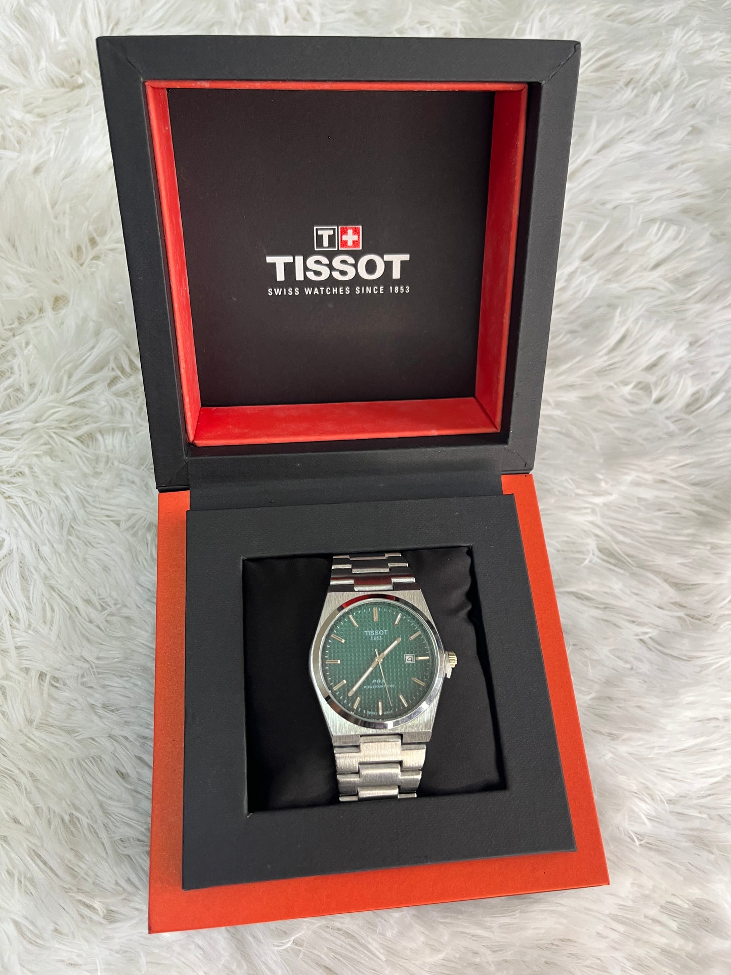 TISSOT ACIER COFFRET
