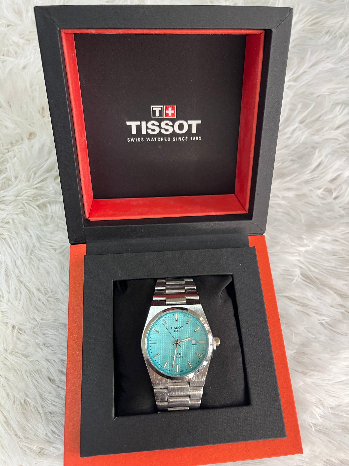 TISSOT ACIER COFFRET