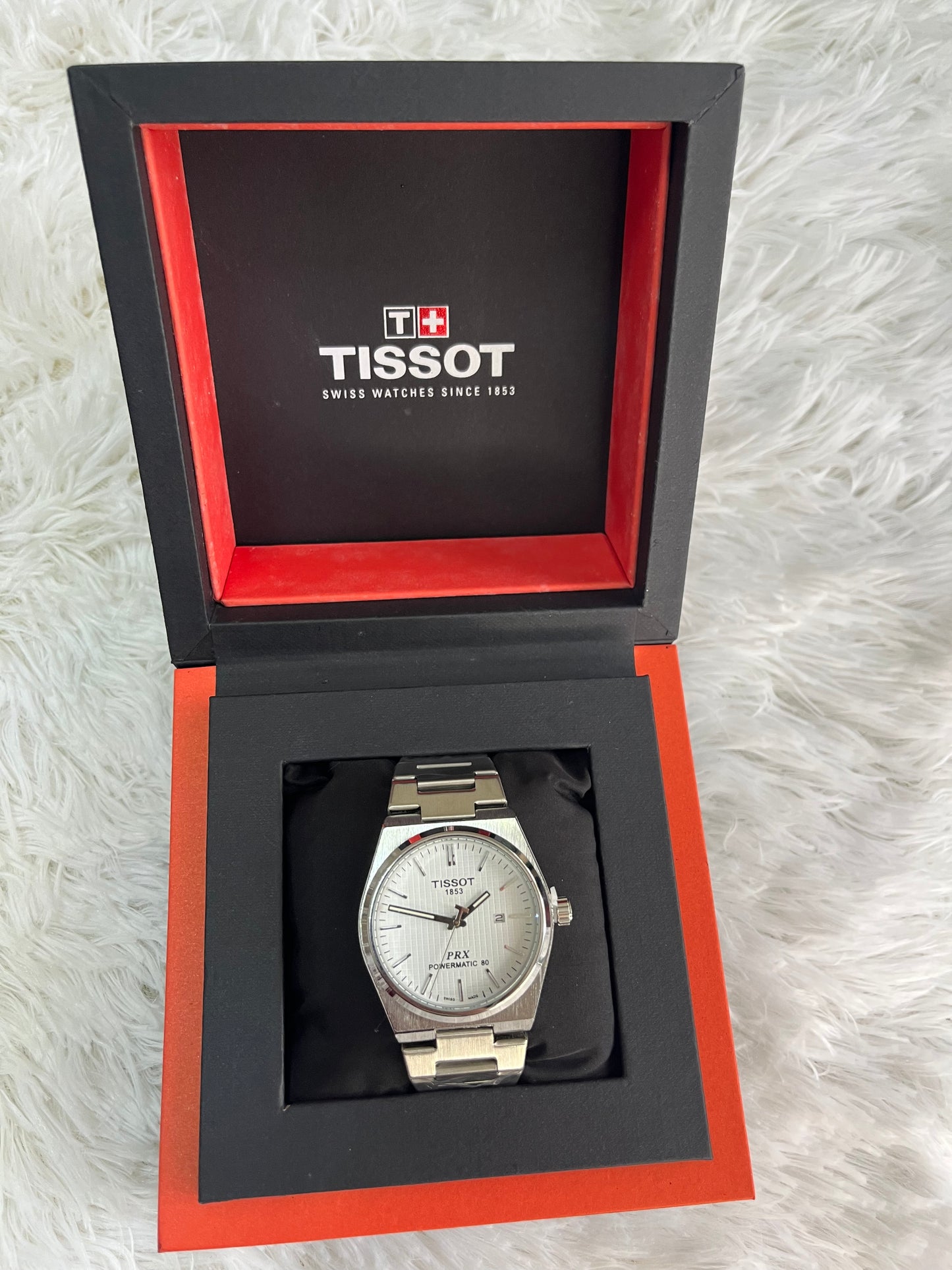 TISSOT ACIER COFFRET