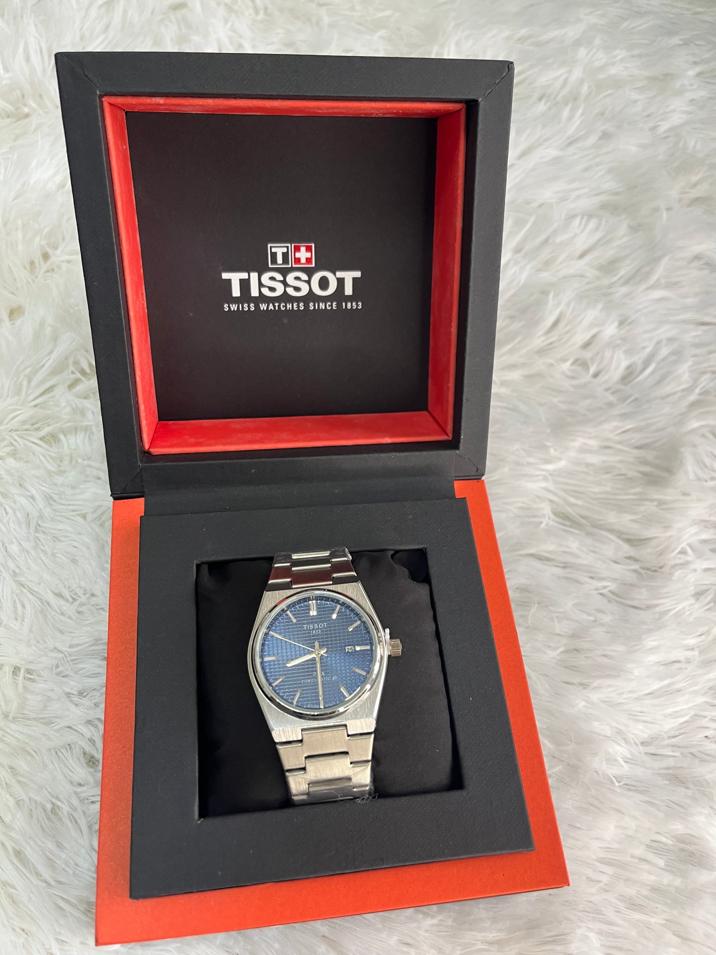 TISSOT ACIER COFFRET