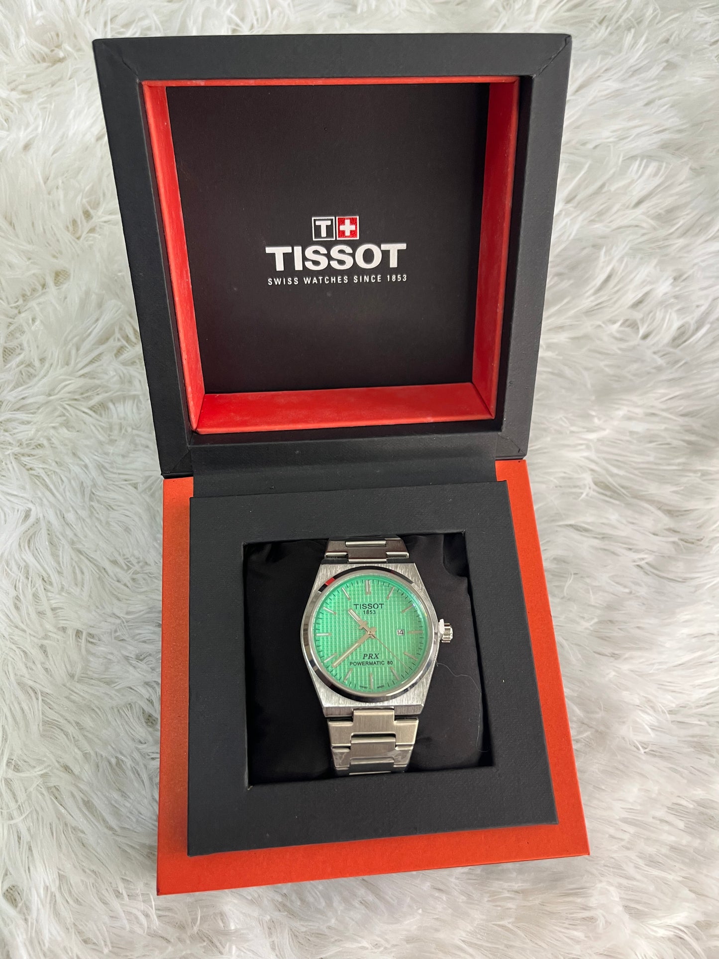 TISSOT ACIER COFFRET
