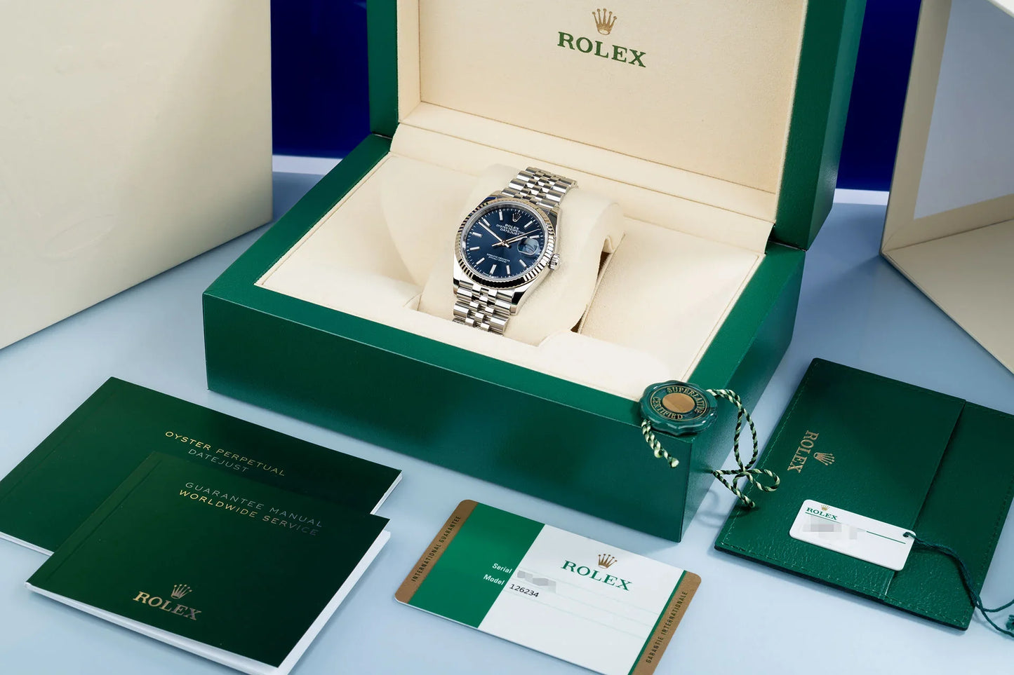 ROLEX DATEJUST BOITE SIMPLE